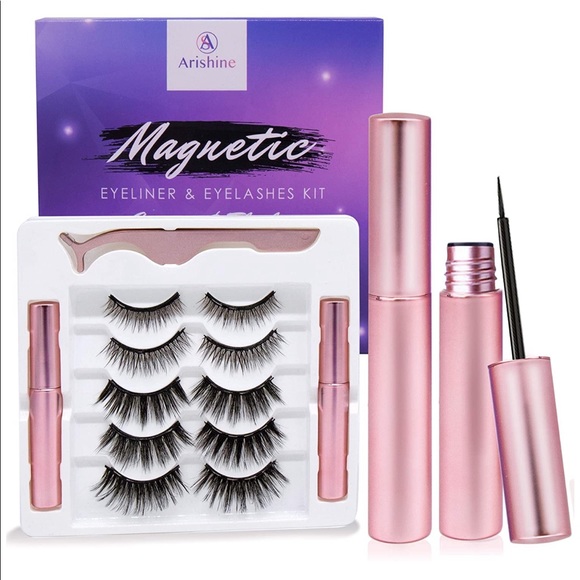 Other - NWT Arishine Magnetic Eyeliner and Lashes Kit